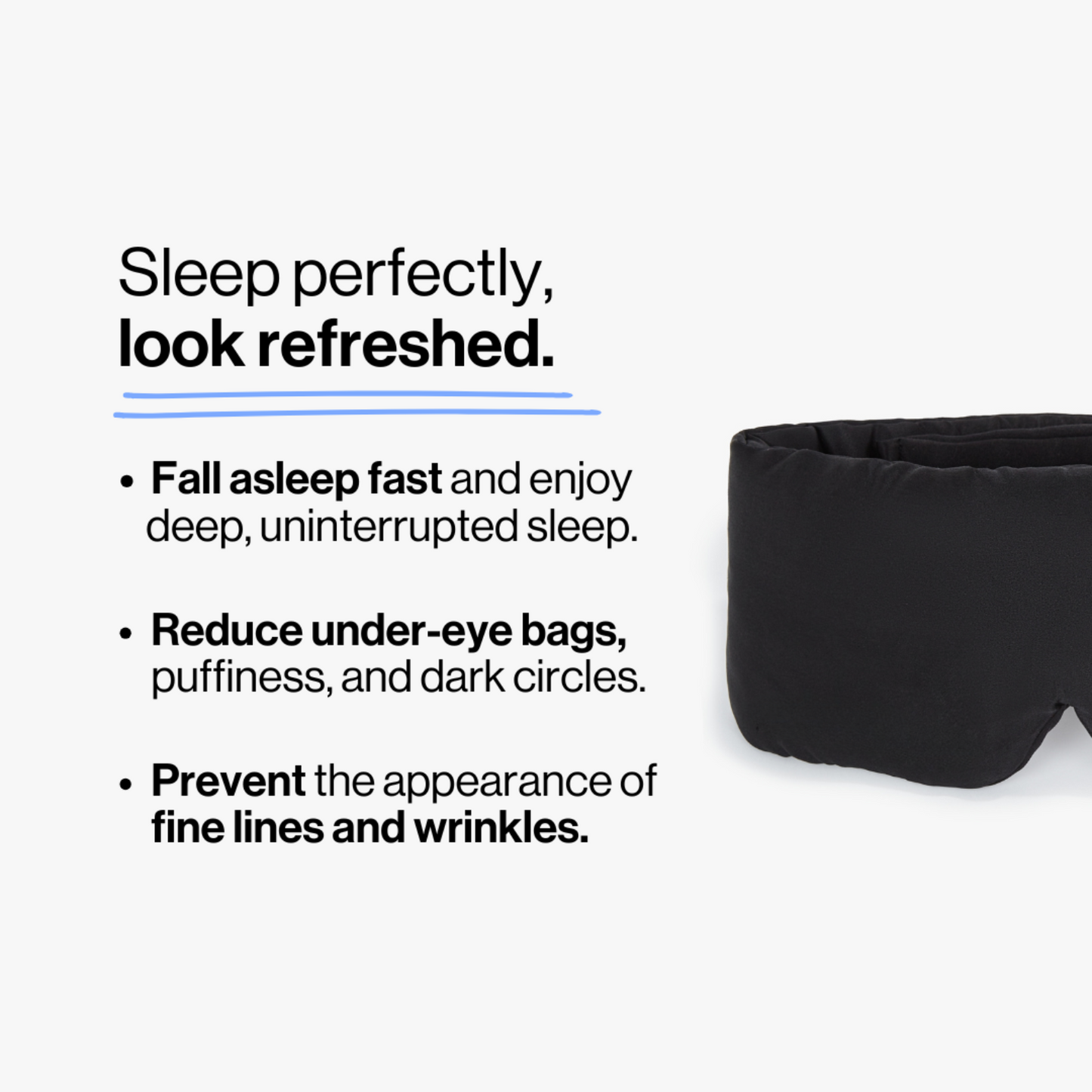 100% Silk Deep Sleep Mask™