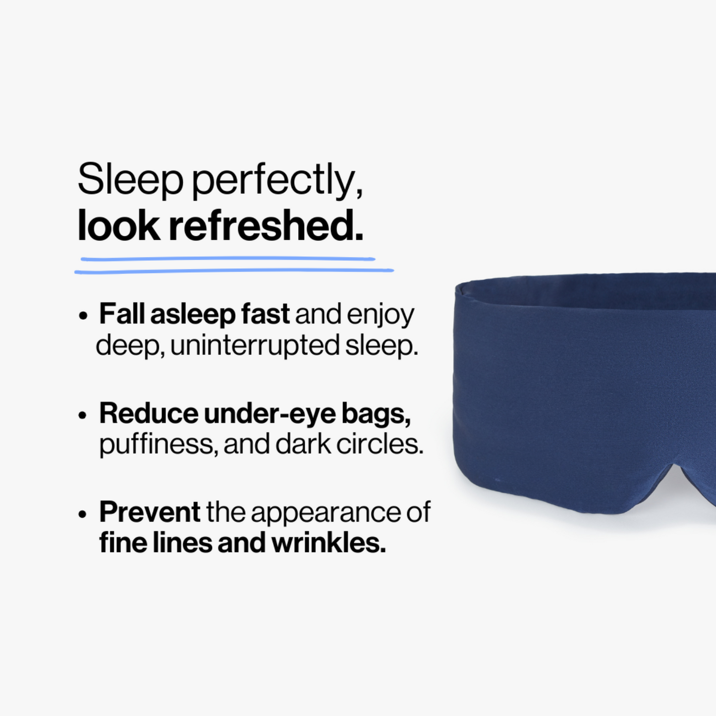 100% Silk Deep Sleep Mask™